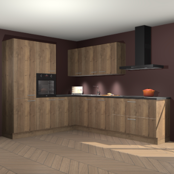 Chocolade eiken keuken Parla 84891