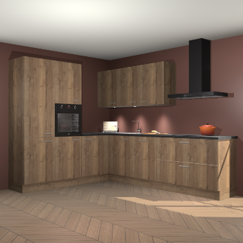 Chocolade eiken keuken Parla 84731