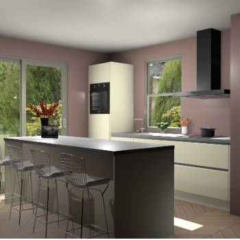 Magnolia greeploze keuken Toulouse 49363