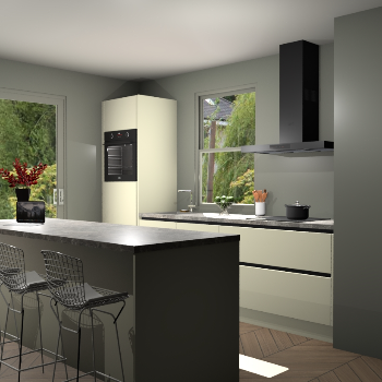 Magnolia greeploze keuken Toulouse 49435