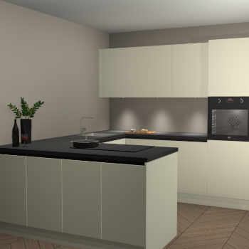 Magnolia greeploze keuken Rosario 69745