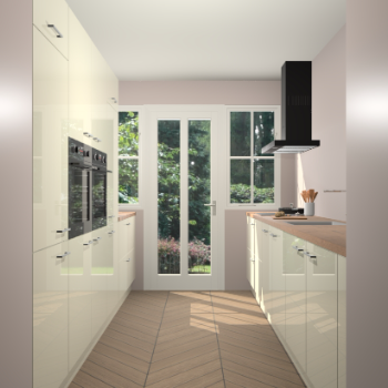 Magnolia hoogglans keuken Olympia 88512