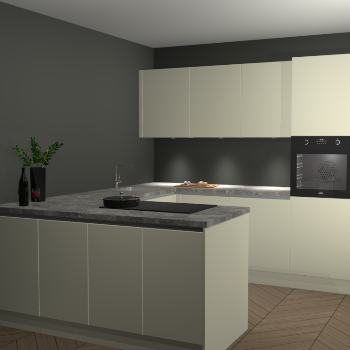 Magnolia greeploze keuken Rosario 70232