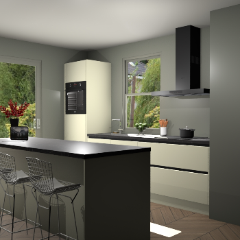 Magnolia greeploze keuken Toulouse 49472