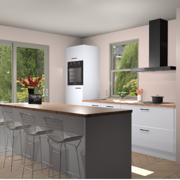 Sneeuwwitte keuken Toulouse 49671