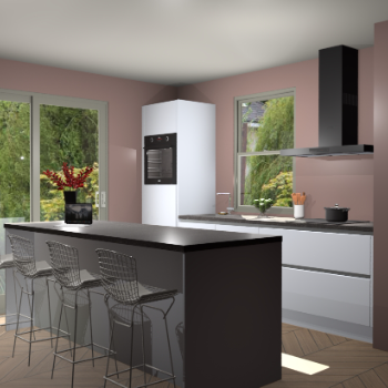 Sneeuwwitte greeploze keuken Toulouse 49714