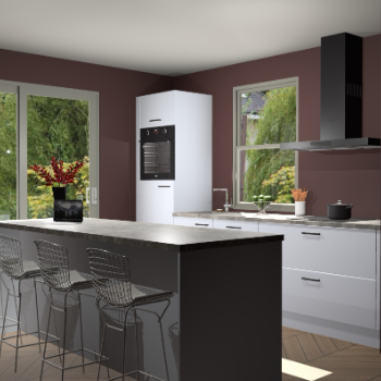 Sneeuwwitte keuken Toulouse 49778