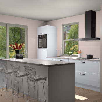 Sneeuwwitte keuken Toulouse 49786