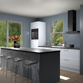 Sneeuwwitte keuken Toulouse 49798