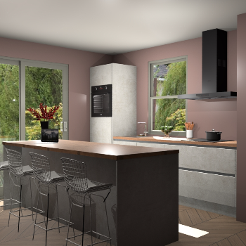 Beton Opal greeploze keuken Toulouse 51558