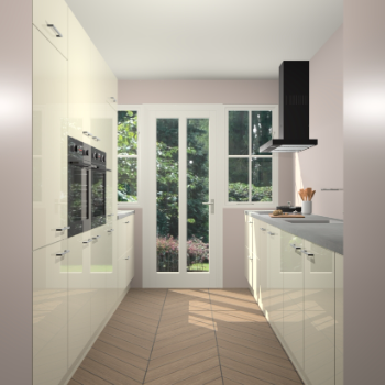 Magnolia hoogglans keuken Olympia 88520