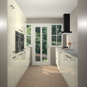 Magnolia hoogglans keuken Olympia 88523