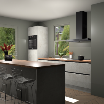 Beton Opal greeploze keuken Toulouse 51568