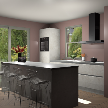 Beton Opal greeploze keuken Toulouse 51572