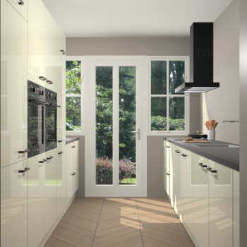 Magnolia hoogglans keuken Olympia 88530