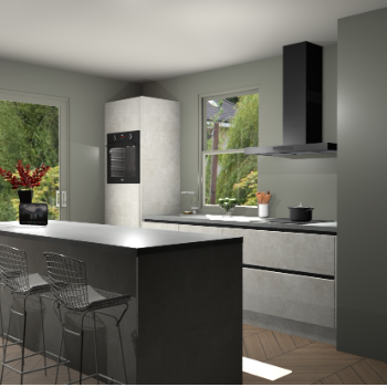 Beton Opal greeploze keuken Toulouse 51575