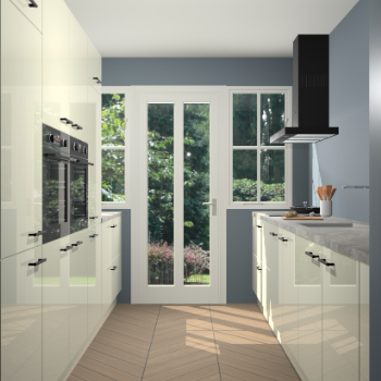 Magnolia hoogglans keuken Olympia 88538