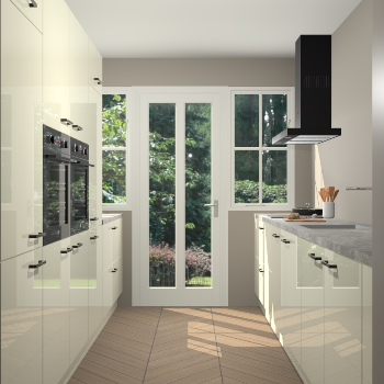 Magnolia hoogglans keuken Olympia 88539