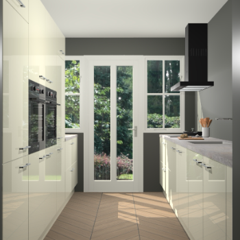 Magnolia hoogglans keuken Olympia 88541