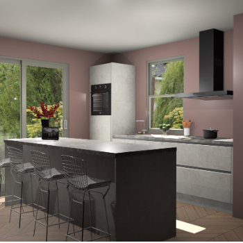 Beton Opal greeploze keuken Toulouse 51639