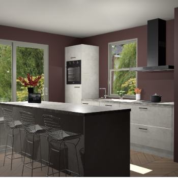 Beton Opal keuken Toulouse 51641