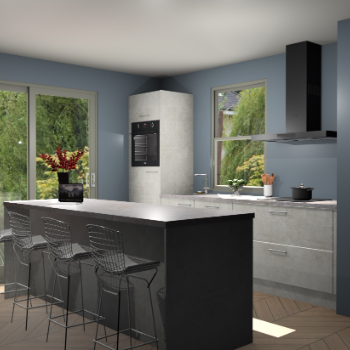 Beton Opal keuken Toulouse 51670