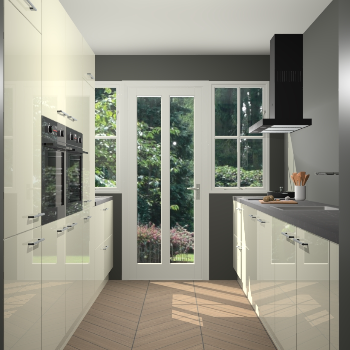 Magnolia hoogglans keuken Olympia 88547