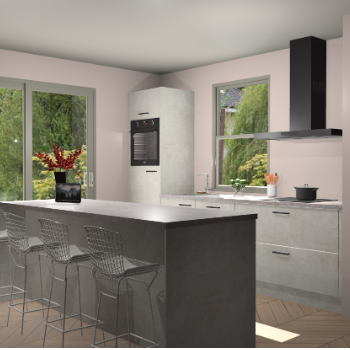 Beton Opal keuken Toulouse 51673