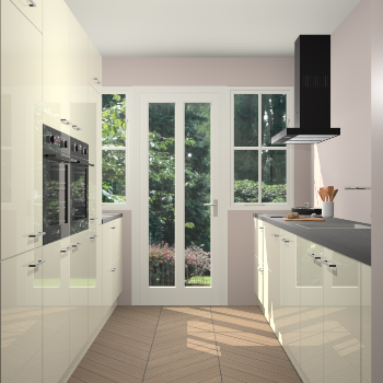 Magnolia hoogglans keuken Olympia 88548