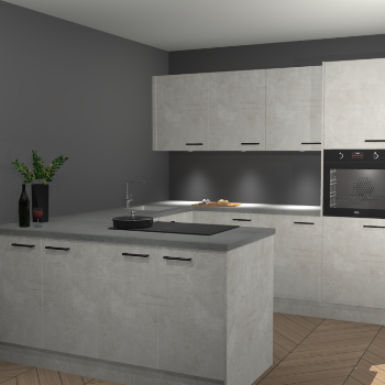 Beton Opaal keuken Rosario 70403