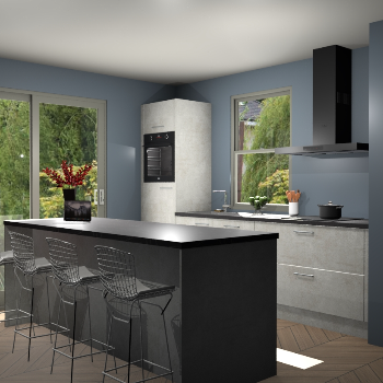 Beton Opal keuken Toulouse 51718