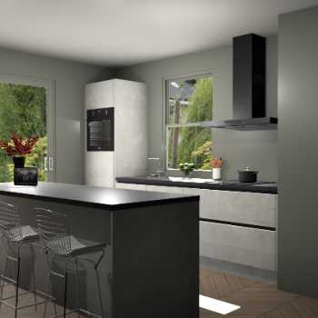 Beton Opal greeploze keuken Toulouse 51723