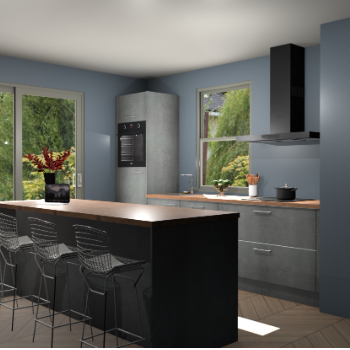 Beton Parelgrijs keuken Toulouse 51749