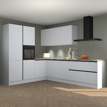 Sneeuwwitte greeploze keuken Parla 87517