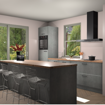 Beton Parelgrijs keuken Toulouse 51766