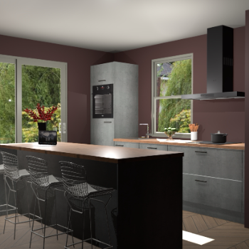 Beton Parelgrijs keuken Toulouse 51768