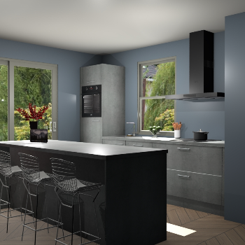 Beton Parelgrijs keuken Toulouse 51786