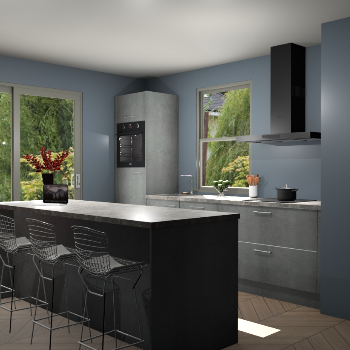 Beton Parelgrijs keuken Toulouse 52291