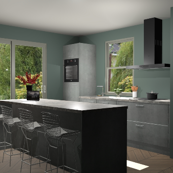 Beton Parelgrijs keuken Toulouse 52292