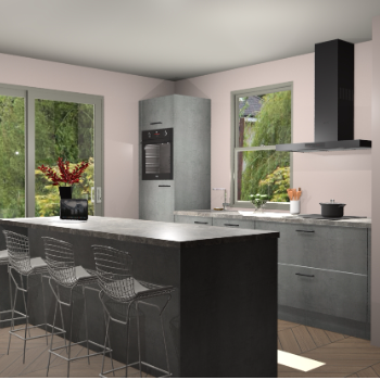 Beton Parelgrijs keuken Toulouse 52294