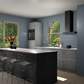 Beton Parelgrijs keuken Toulouse 52310