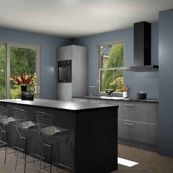 Beton Parelgrijs keuken Toulouse 52316