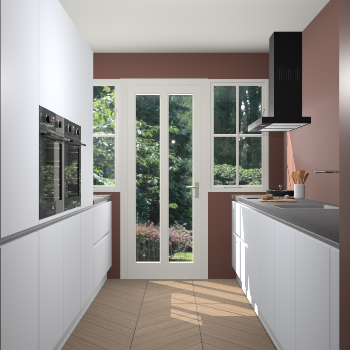 Sneeuwwitte greeploze keuken Olympia 88590