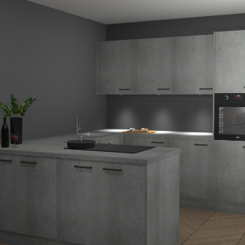 Beton Parelgrijs keuken Rosario 70538