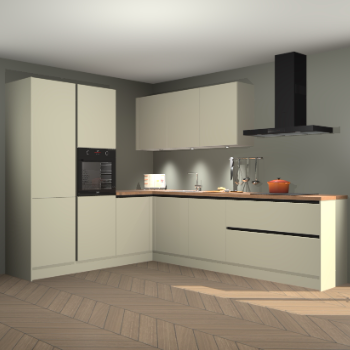 Magnolia greeploze keuken Parla 87649