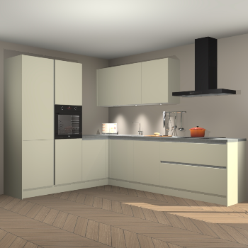 Magnolia greeploze keuken Parla 87661