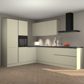 Magnolia greeploze keuken Parla 87669