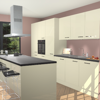 Magnolia Hoogglans keuken Straatsburg 50371