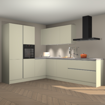 Magnolia greeploze keuken Parla 87693