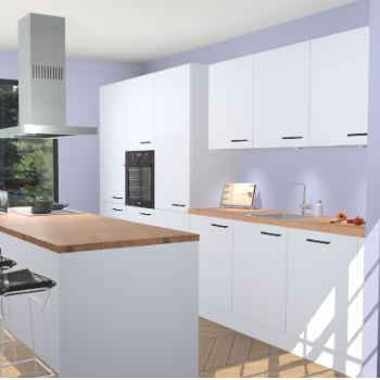 Sneeuwwitte keuken Straatsburg 50519